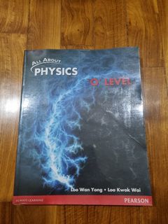All About Physics O level textbook