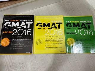 GMAT 2016 review books