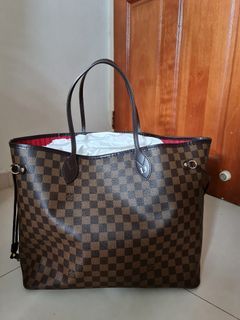 Lightly used LV Neverfull GM Damier Ebene