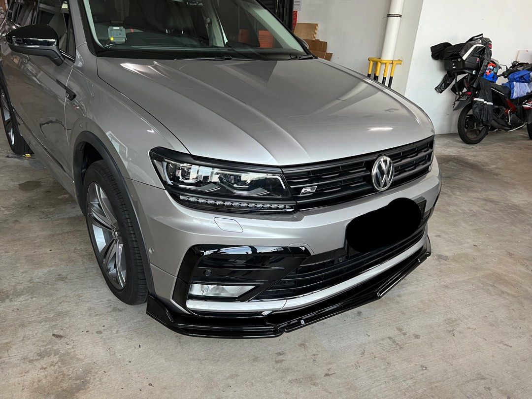 3K+ REVIEWS!⚡️Front Lip for Sirocco/Golf MK8/Tiguan/Qashqai J12/Serena/Attrage/BMW 3 Series/Golf/Avante/Tiguan Bodykit / Side Skirt / Side Lip / Diffuser (Category: Exterior Customization) located in Singapore. Submitted by isellcarshades (Listing ID 1204144216, Image 10). Description: Double Layer with Fin / Finless Design IMPROVED THICK ABS MATERIAL (Cash & Carry $35 onwards Front Lip) Why choose us? Our professional installers specialized in m