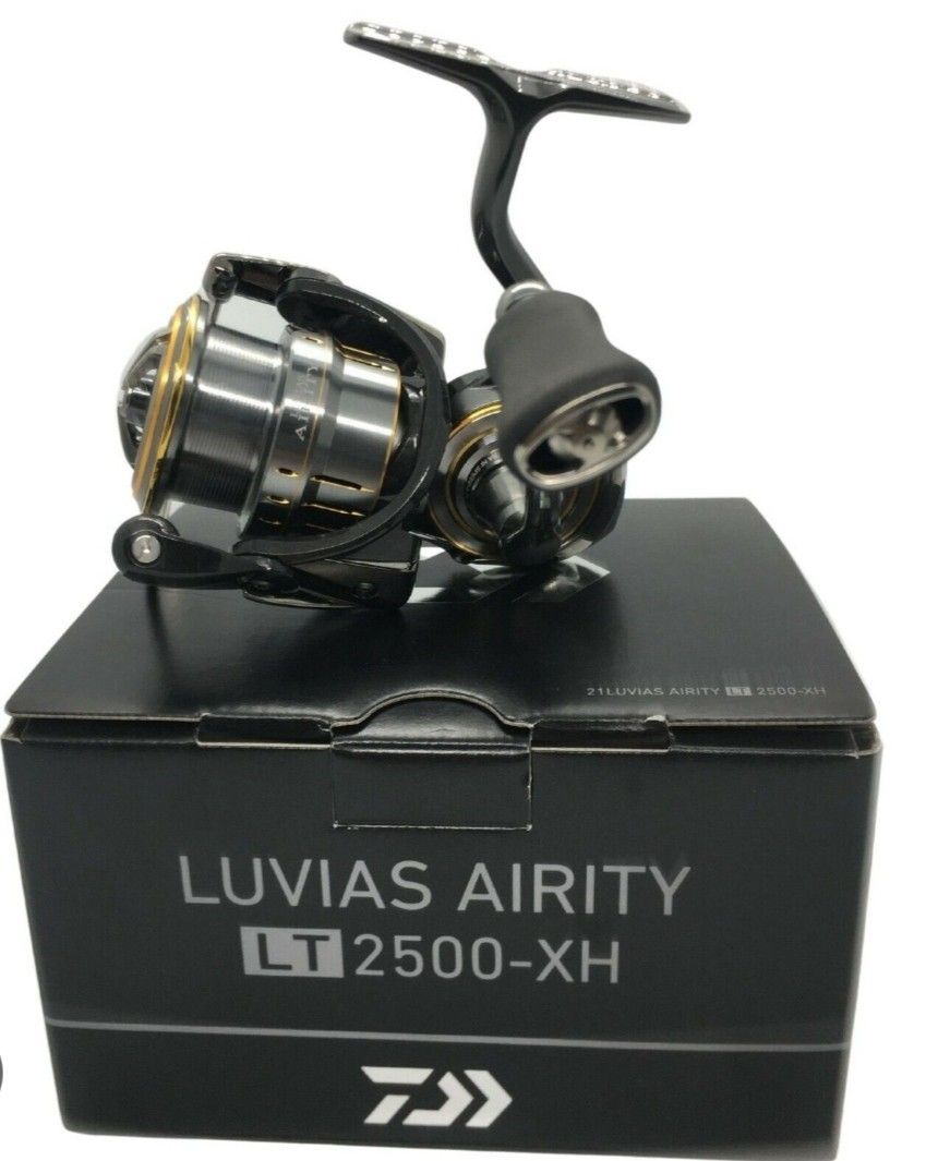 Daiwa Luvias Airity Fishing Reel (Category: Fishing) located in Singapore. Submitted by eurasianlynx88888 (Listing ID 1204149321, Image 1). Description: Selling brand new Daiwa Airity LT2500-XH with box. Warranty set from Lure Haven. Good for pond fishing..