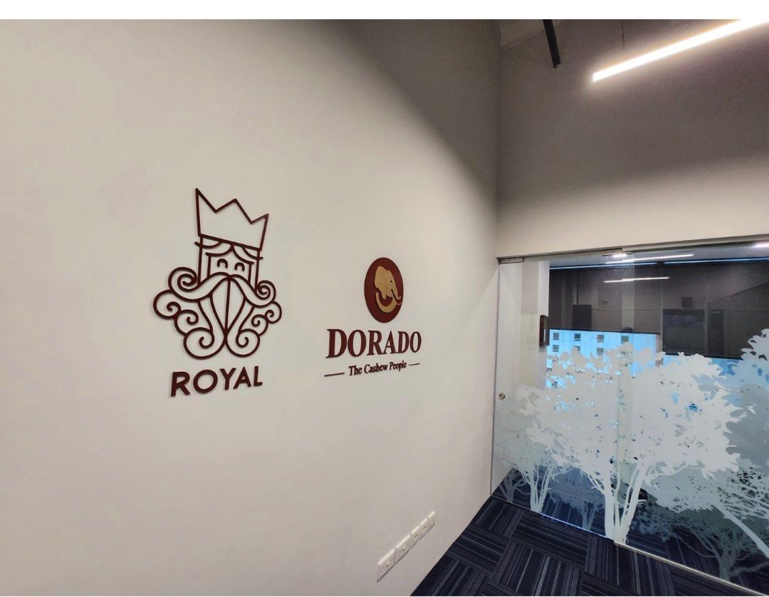Signage (Category: Wall Decor) located in Singapore. Submitted by hardwareproduct (Listing ID 1204075813, Image 7). Description: Signage Customisation Chat 💬 to find out more Design,Artwork,Printing,Sticker, Acrylic,Stainless Steel .
