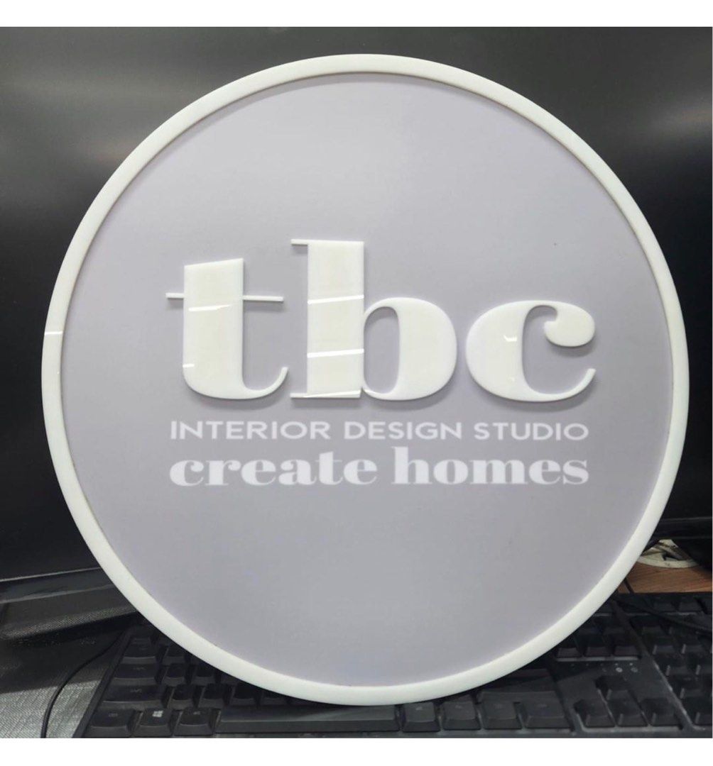 Signage (Category: Wall Decor) located in Singapore. Submitted by hardwareproduct (Listing ID 1204075813, Image 3). Description: Signage Customisation Chat 💬 to find out more Design,Artwork,Printing,Sticker, Acrylic,Stainless Steel .