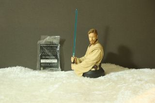 Star Wars Gentle Giant Obi-Wan Kenobi Mini Bust Entertainment Earth Ltd Ed Exclusive {Rare}