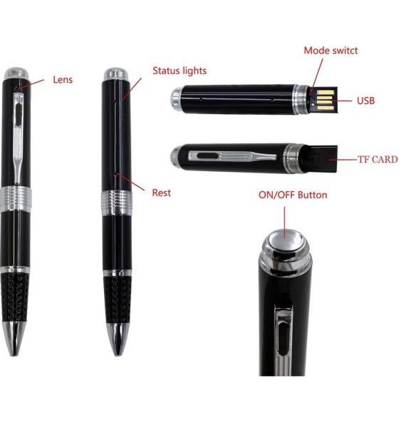 Spy Camera Pen, PANNOVO HD 1080P Portable Mini Hidden Camera, Video & Photo Recorder, Roller Ball Pen (Category: Video Cameras) located in Singapore. Submitted by fast_good_and_cheap (Listing ID 1144313786, Image 2). Description: Bx34-34 Spy Camera Pen, PANNOVO HD 1080P Portable Mini Hidden Camera, Video & Photo Recorder, Roller Ball Pen About this item 1.PANNOVO Camera: you can used it as a nanny cam,housekeeper cam,security camera. Real-time mo