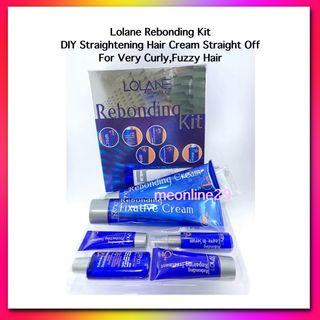 Lolane Rebonding kit Straightening Hair Cream Straight Off