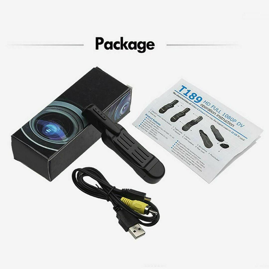 🆕🆒 Pocket Pen Camera Hidden Cam 1080P HD Spy Portable Body Car Video Recorder (Category: Security Systems & CCTV Cameras) located in Singapore. Submitted by thinkred (Listing ID 1145307418, Image 9). Description: Features: 100% brand new and high quality! High quality high-definition images FULL HD1080P DV DC Compact design, portable handheld DV DC HD video recording can be performed Video format for: 1280x720P Video format for: 1920x1080P Mode