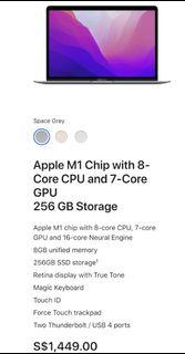 Apple MacBook Air M1 Chip Purchased 24/11/21 + Magic Mouse