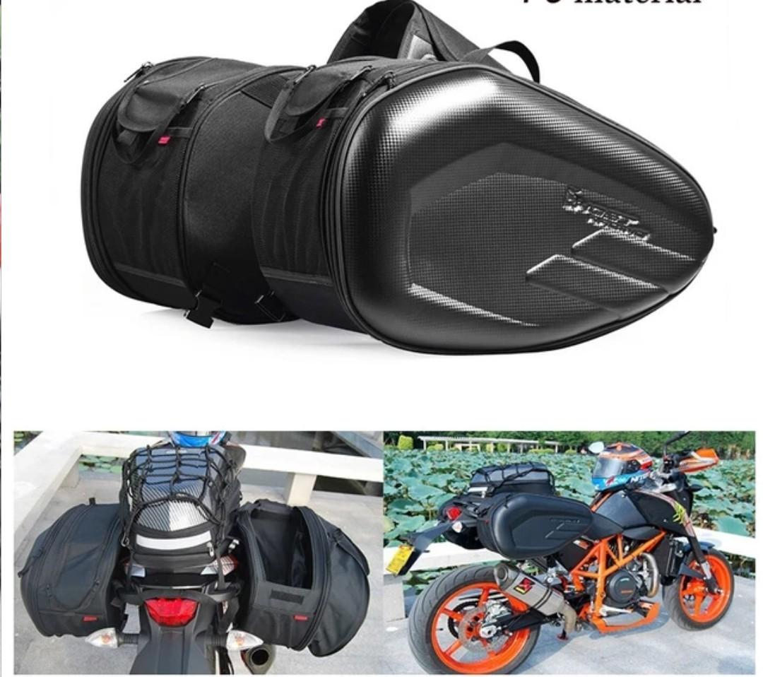 Side box motorcycle bag (Category: Motorcycle Accessories) located in Singapore. Submitted by peterheng336 (Listing ID 1148225344, Image 1). Description: Keen, contact 90 092 3 2 7 immediately, don't reply here as seldom check Self collect at BLK 741, Woodlands Circle,s(730741) Express Same Day Delivery at $15 Postal Delivery at $8 (Receive within 3 Working Days) Fits all bikes and is adjustable to your own preferences. Brand New. It is Hard Cove