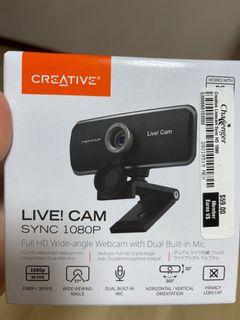 Creative webcam with Dual Mic