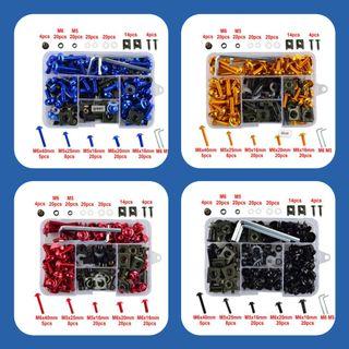 Motorcycle Screw Set 177 M6 M5 CNC Alloy