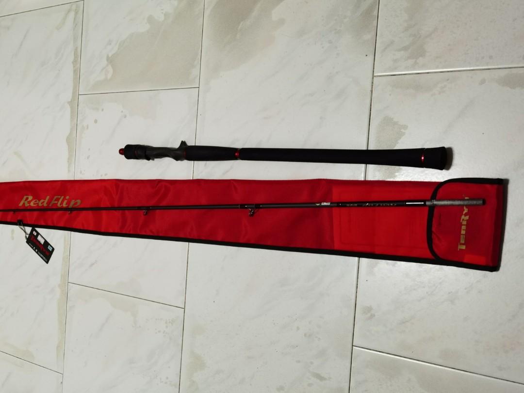 Tenryu Red Flip Tenya Rod (Category: Fishing) located in Singapore. Submitted by kianlim512 (Listing ID 1149750175, Image 1). Description: Selling my underutilised rod. Made in Japan. Bought from Lure Haven. Specifications in last photo..