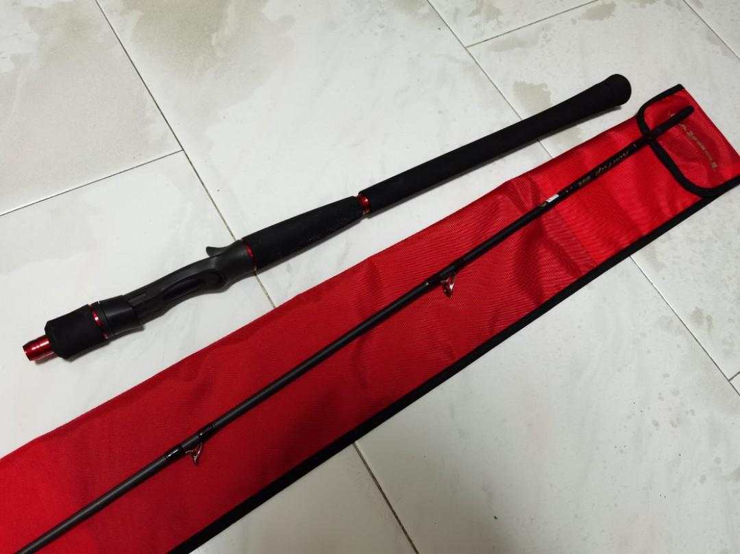 Tenryu Red Flip Tenya Rod (Category: Fishing) located in Singapore. Submitted by kianlim512 (Listing ID 1149750175, Image 2). Description: Selling my underutilised rod. Made in Japan. Bought from Lure Haven. Specifications in last photo..