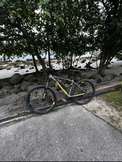 Mountain Bike (rust on the front suspension fork ) photo updated