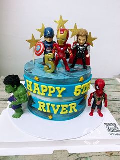Avengers Hero themed Birthday Cake Collection item 3