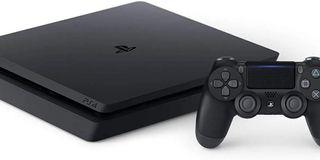 PS4 Slim Jet Black 500GB system 10.50