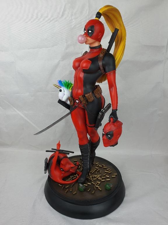 Custom Fan Art Marvel Comics Lady Deadpool Statue Limited Edition 13/40 (Category: Toy Figures) located in Singapore. Submitted by no-bull-shit (Listing ID 1172676440, Image 4). Description: Brand new. Free delivery within Singapore on Cash on Delivery basis..