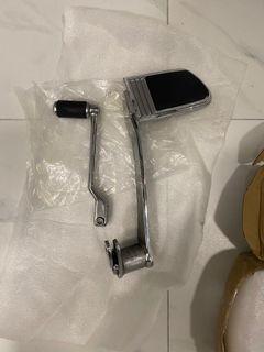 Defiance foot pedal and gear lever