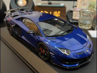 AutoArt Lamborghini Aventador SVJ (blue)
