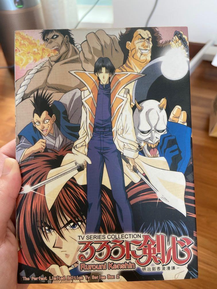 Rurouni Kenshin Samurai X TV series collection (Category: CDs & DVDs) located in Singapore. Submitted by proverbs3125 (Listing ID 1173640086, Image 2). Description: English sub 95 episodes .