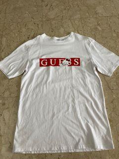 Guess x hello kitty oversize tee shirt