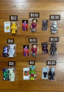 WTS Bearbrick 100% Series 42 43 44