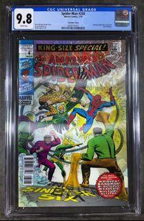 Spider-Man #234 (2018 Marvel Comics) Mark Bagley Lenticular Variant CGC 9.8