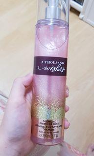 Bath & Body Works Shimmer Mist A Thousand Wishes