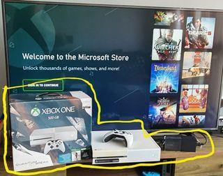 Xbox one white 500GB
