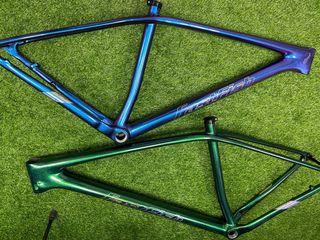 29” FastFish Carbon Frameset $688 size 18” ML |Chameleon blue & green FULL BIKE $1xxx| Suspension shimano 9/10/11/12 speed Mountain Bike Hardtail MTB |super lightweight Bike Custom build |DIY