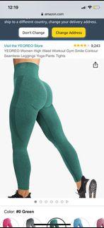 YEOREO compressive tight leggings
