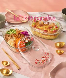 Hello Kitty  Glass Dish 1.8L
