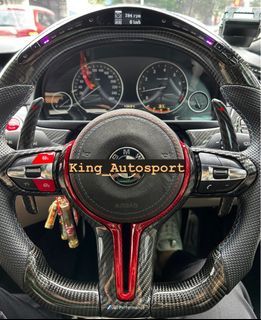 BMW Msport Steering Wheel F01 F02 F06 F12 F13 F07 F10 F11 F32 F33 F35 F36 F30 F32 F34 F44 F45 F46 F20 F21 F22 F23 F16 X5 F15 X4 F26 X3 F25 X1 F48 G01 GO2 G11 G12 G14 G15 G20 G21 G22 G23 G30 G31 G80 G82 G83 E91 E92 E93