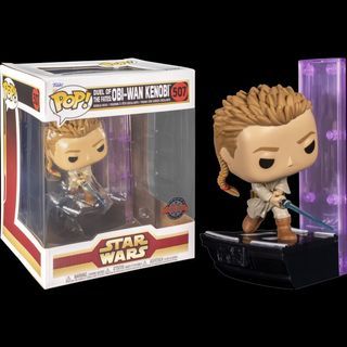 Funko Pop! Deluxe: Star Wars Episode I: The Phantom Menace - Obi-Wan Kenobi Duel Of The Fates #507