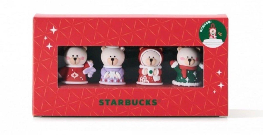 Starbucks China Xmas Stopper 2023 (Category: Vintage Collectibles) located in Singapore. Submitted by berry66 (Listing ID 1262249754, Image 1). Description: 4 design each set ETA mid nov.