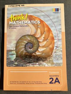 think! Mathematics Textbook Secondary 2