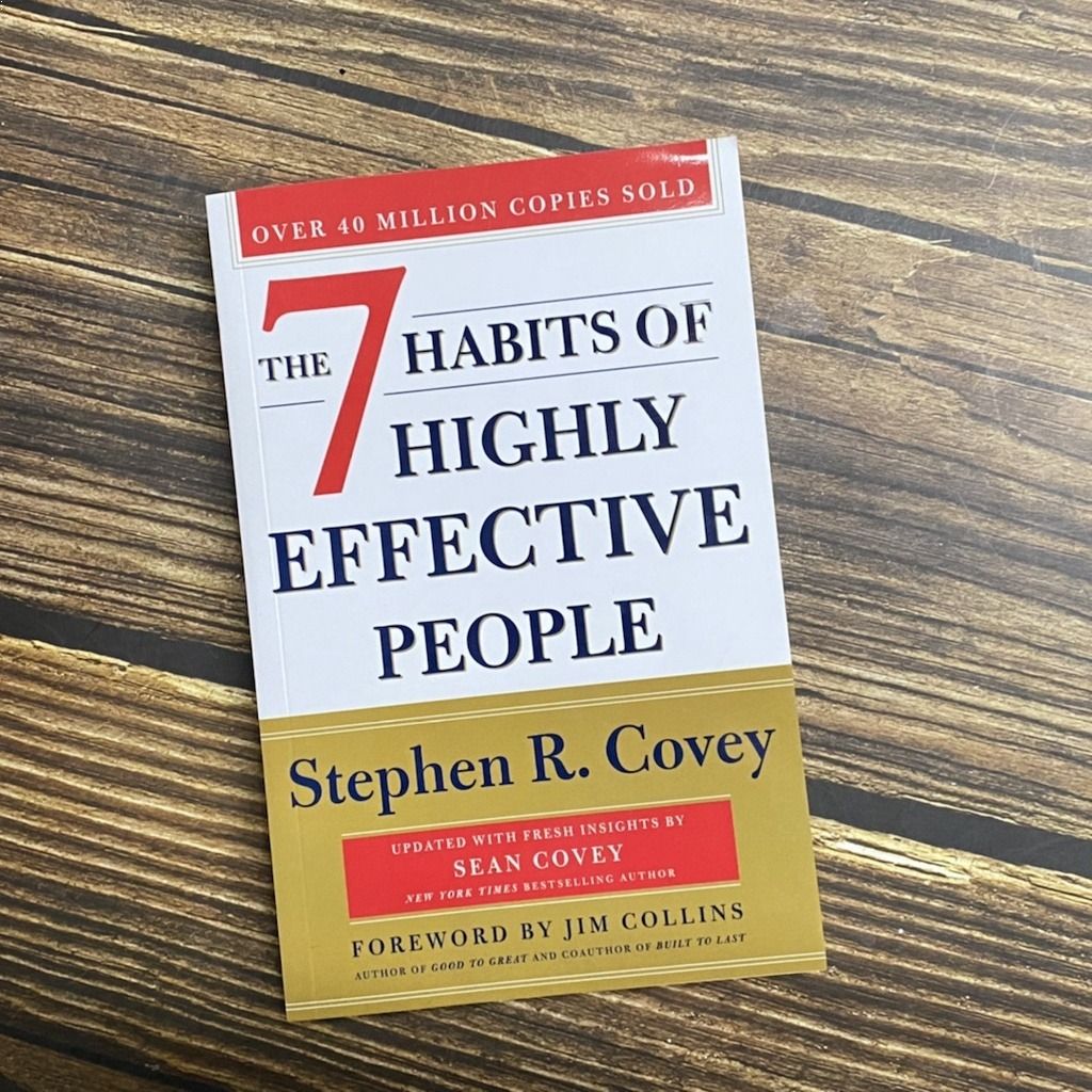 7 Seven Habits of Highly Effective People Brandnew by Covel English Book 30th Anniversary Edition AG0976 (Category: Assessment Books) located in Singapore. Submitted by adorablegifts (Listing ID 1263185615, Image 1). Description: All books are in paperback, brandnew, not second hand book. Wish you a fantastic reading experience. Books are indispensable life partners and mentors for young people. by Maxim Gorky(1868-1936) 🔔BUYER TAKE NOTE! ✅We ar
