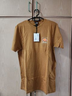 Ellesse Logo T-Shirt in Tan