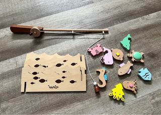 Korean designed Wooden Fishing Toy for toddlers