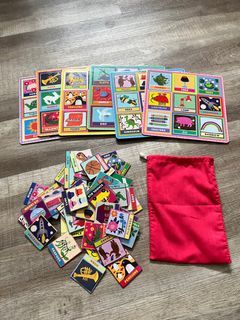 Picture and word Bingo game for toddlers