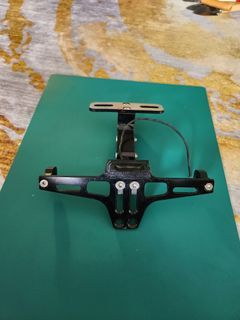CnC Motorcycle License Plate Holder