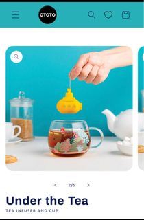 OTOTO Tea infuser and cup