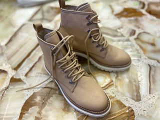 Jo Mercer Beige Boots