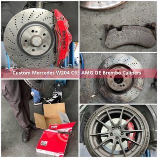 Brembo Brake Disc Rotors / Pads for Mercedes C63 AMG 390mm 360mm 330mm