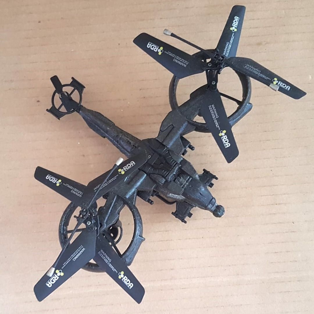 Original Lizenz RC Avatar Gunship, Scorpion Gunship Helicopter from Avator, Aerospatiale SA-2 Samson, Aircraft Model Kit, 4 channels Radio Control, Retro Gadget, Collectibles, Aeroplane, Flying Machine, Drone, Decorative Display, No Battery, No Charger (Category: Remote Control Toys) located in Singapore. Submitted by grabsomething4u (Listing ID 1274654380, Image 2). Description: Original Lizenz RC Avatar Gunship, Aircraft from Avator, Aerospatia