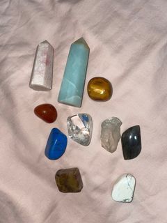 Assorted crystals