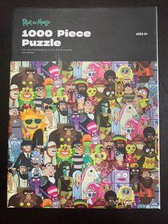 1000 Piece Rick and Morty Jigsaw Puzzle