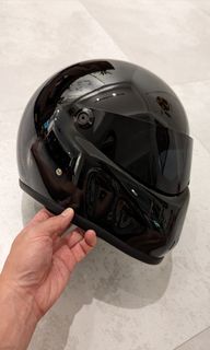 Bandit XXR Motorcycle Helmet - Gloss Black