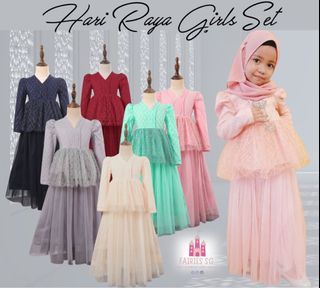 Hari Raya Baju Kurung Girls Set