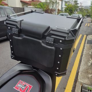 Motorcycle Cushion Backrest Padding Aluminium Top Box Kappa Kventure Givi Zedge 42L 45L 48L 55L 58L 65L 80L